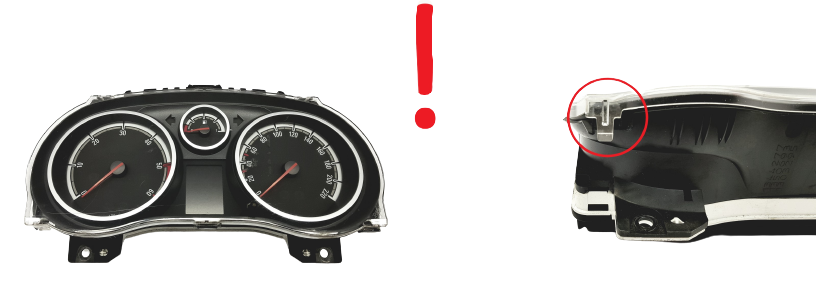 Speedometer/Instrument Cluster Opel Corsa D P0013264275 28120244-5 53072 main product photo