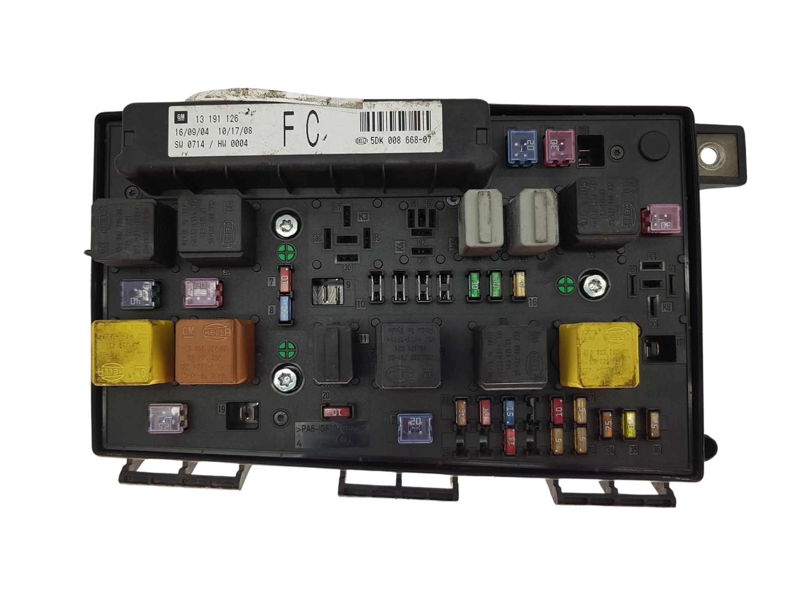 Control Unit 13191126 5DK008668-07 FC Opel GM 2478 main product photo
