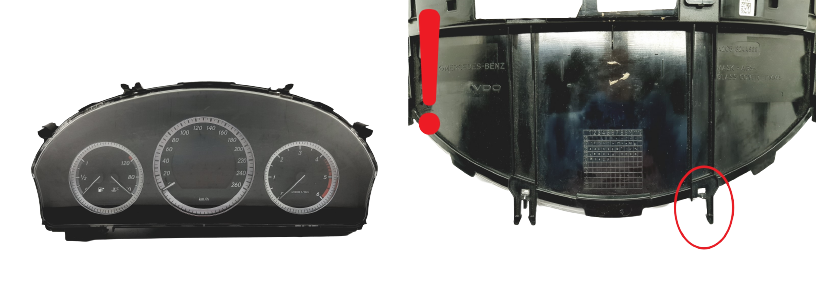 Speedometer/Instrument Cluster Mercedes C W204 A2049006900 VDO main product photo