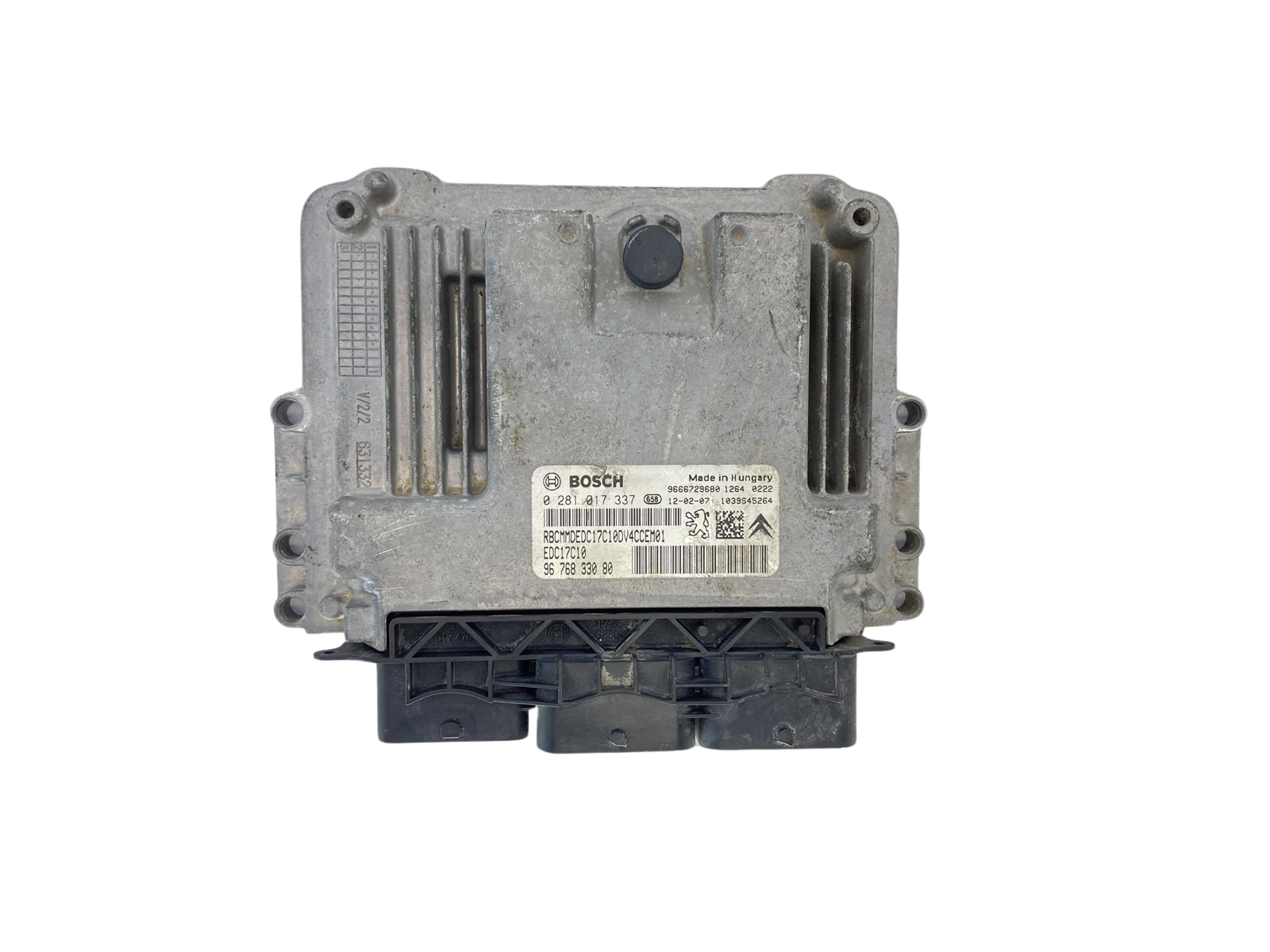 Control Unit 0281017337 9666729680 9676833080 PSA Bosch 61014 main product photo
