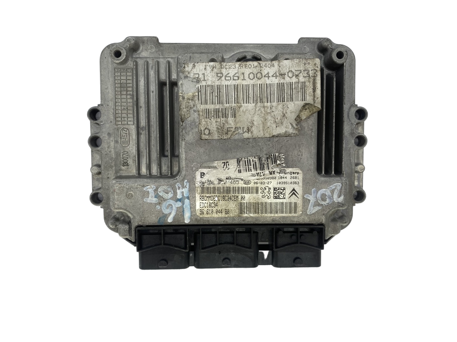 Control Unit 0281012465 9661004480 9653958980 PSA Bosch 52721 main product photo