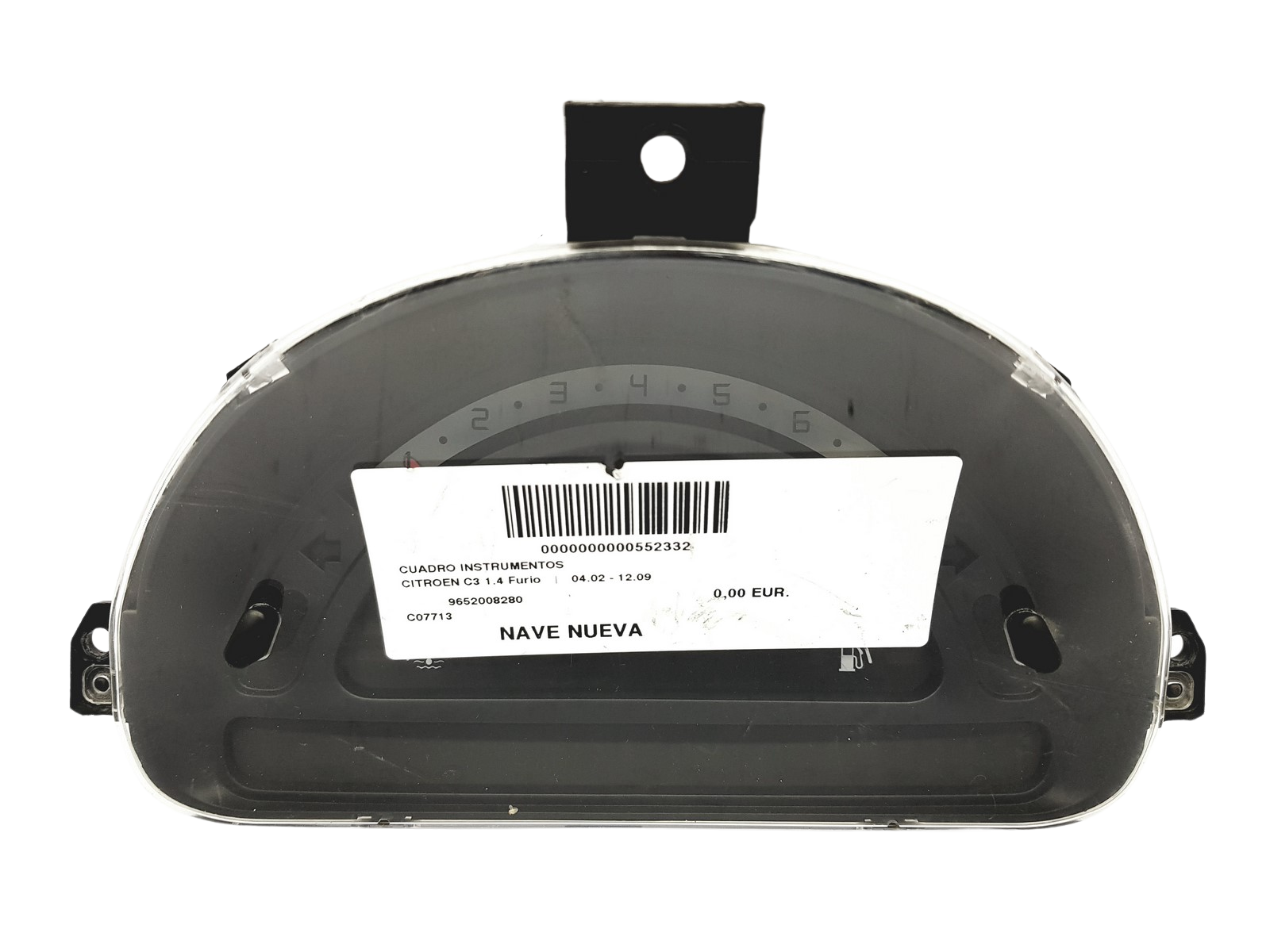 Speedometer/Instrument Cluster Citroen C2 C3 9652008280 H 01 53857 main product photo
